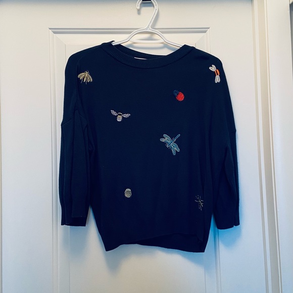 Mango sweater navy blue - Picture 2 of 6